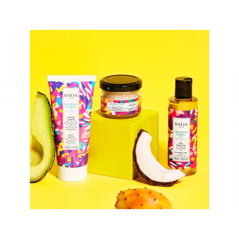 Coffret soin corps Délirium Floral