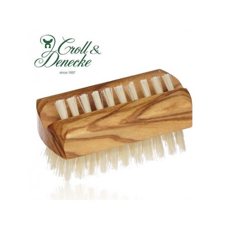 Brosse à ongles en bois d'olivier