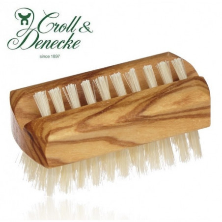 Brosse à ongles en bois d'olivier