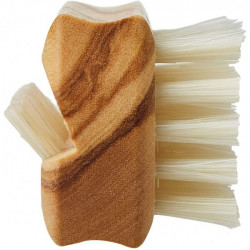 Brosse à ongles en bois d'olivier