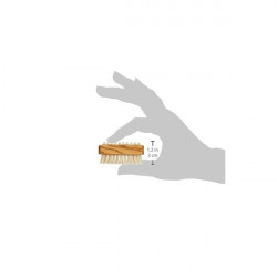 Brosse à ongles en bois d'olivier