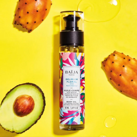 Huile parfumée pour le corps Délirium floral