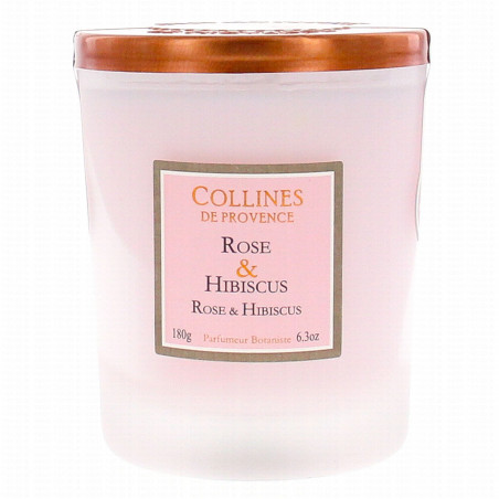 Bougie parfumée Rose Hibiscus
