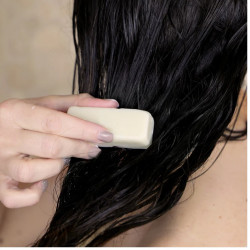 Après-shampoing solide démêlant à l'huile de Chanvre