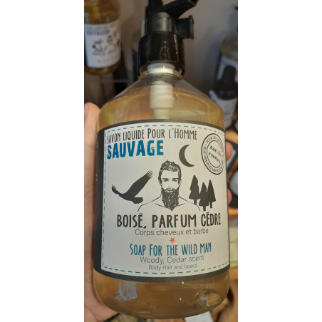 Savon liquide pour Homme