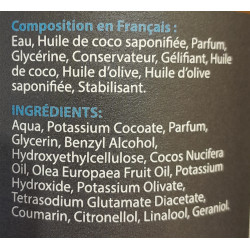 Savon liquide pour Homme