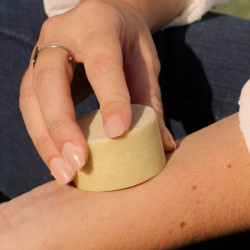 Crème solide bio au macérât de Plantain