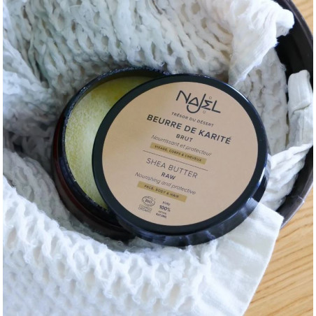 Beurre de karité brut et bio