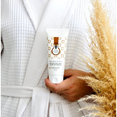 Soin exfoliant visage extra doux "Petit grain de folie"