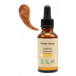 Paillettes minérales bio