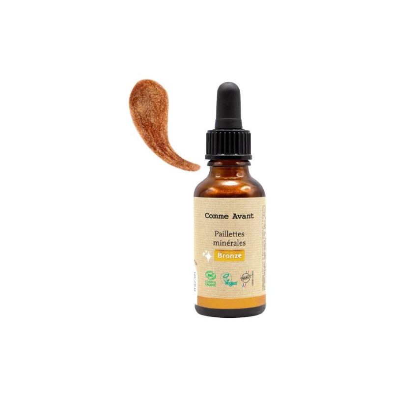 Paillettes minérales bio