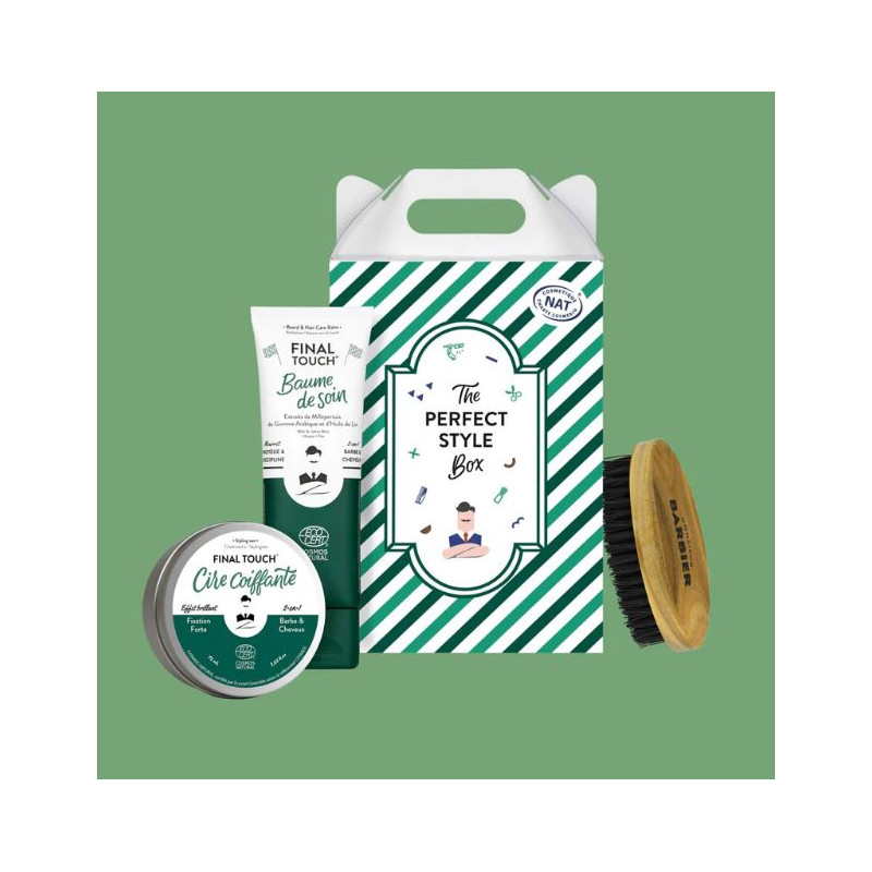 Box Soins Bio Barbe & Cheveux - Perfect Style