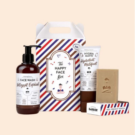 Coffret Soins bio Visage Pour Homme - The Happy Face Box