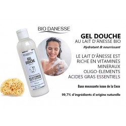 Gel douche au Lait d'ânesse bio