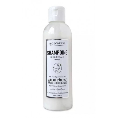 Shampoing au Lait d'ânesse bio