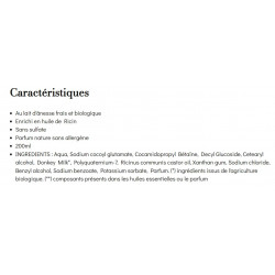 Shampoing au Lait d'ânesse bio