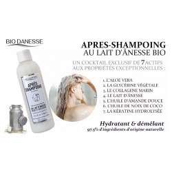 Après-shampoing au lait d'ânesse bio