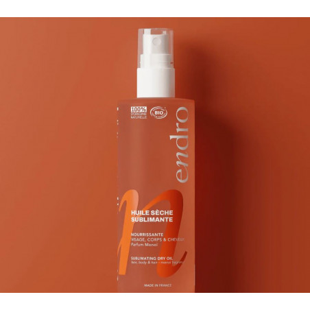 Huile sèche sublimante bio 3-en-1