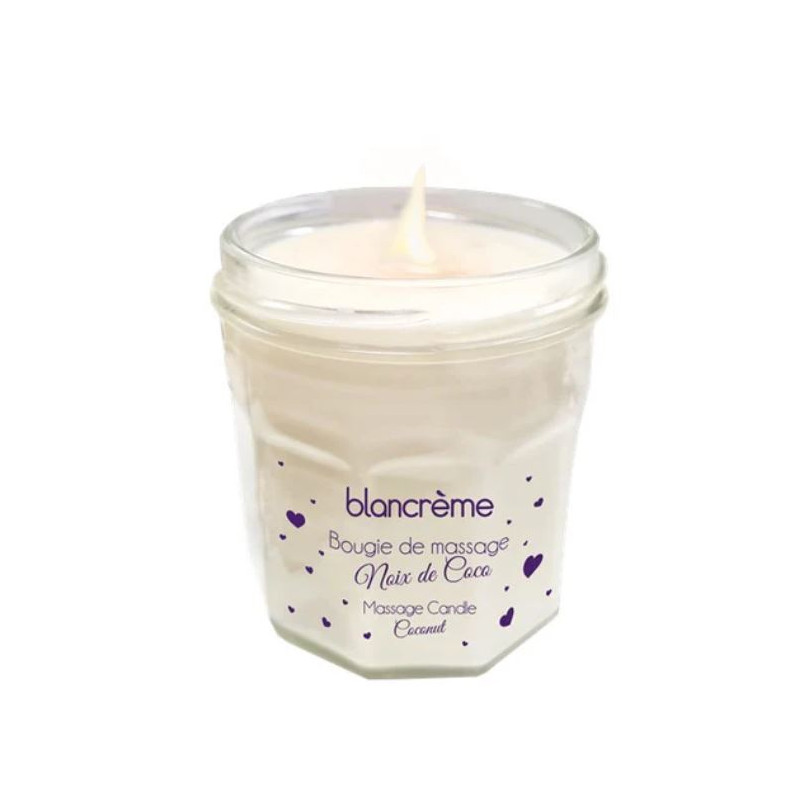 Bougie de massage Noix de Coco