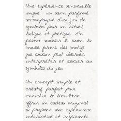 J'apprends à lire dans la mousse de Savon