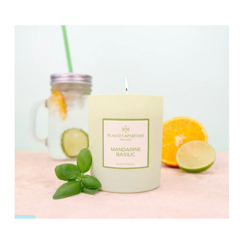 Bougie parfumée Mandarine Basilic