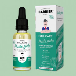 Huile sèche bio Barbe &  Cheveux 2-en-1