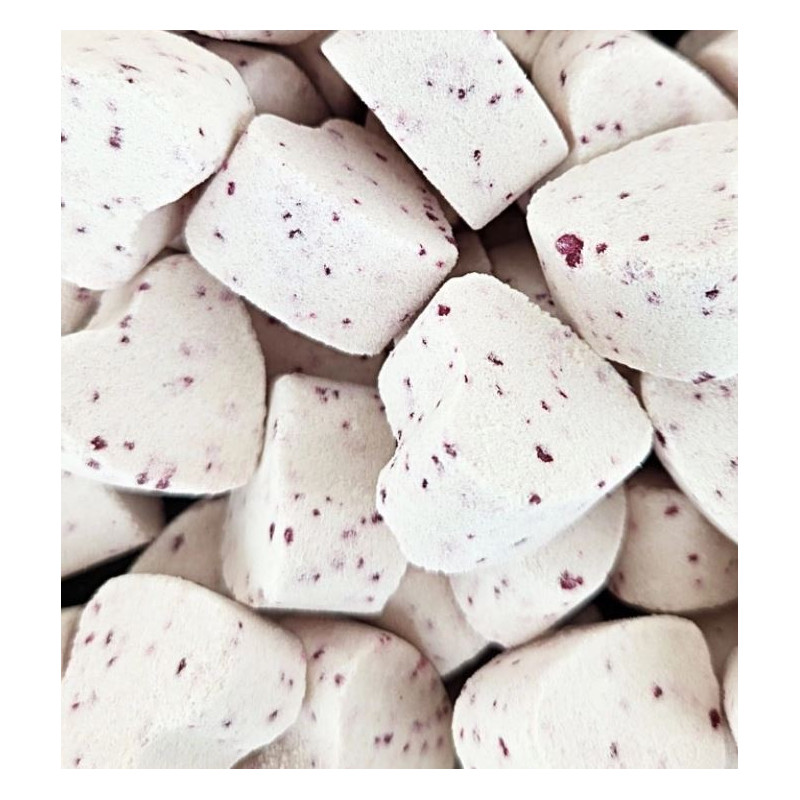 Mini coeurs effervescents