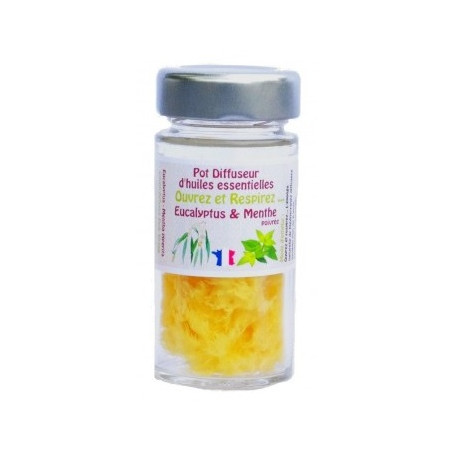 Pot diffuseur d'huile essentielle - confort respiratoire