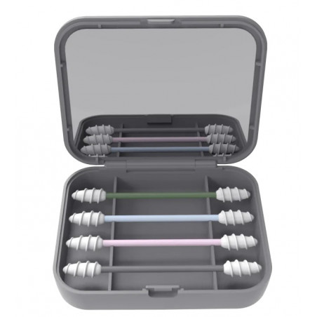 Kit cotons-tiges en silicone vgétale